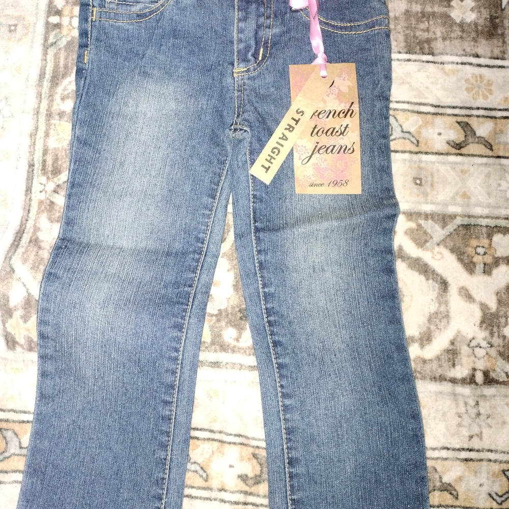 French Toast Women's Classic Denim Straight Leg Jeans